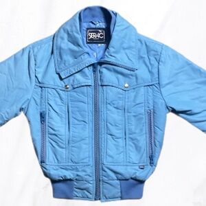 SML/MED Vintage Serac Blue Snowsuit - STEAL